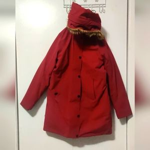 Size - M -25 winter jacket, Wind River brand, color red brand new no tag